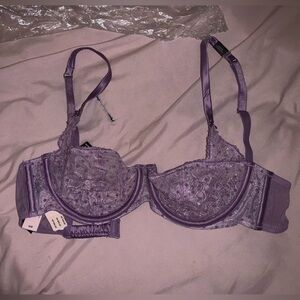 Victoria's Secret Purple Lace Bra